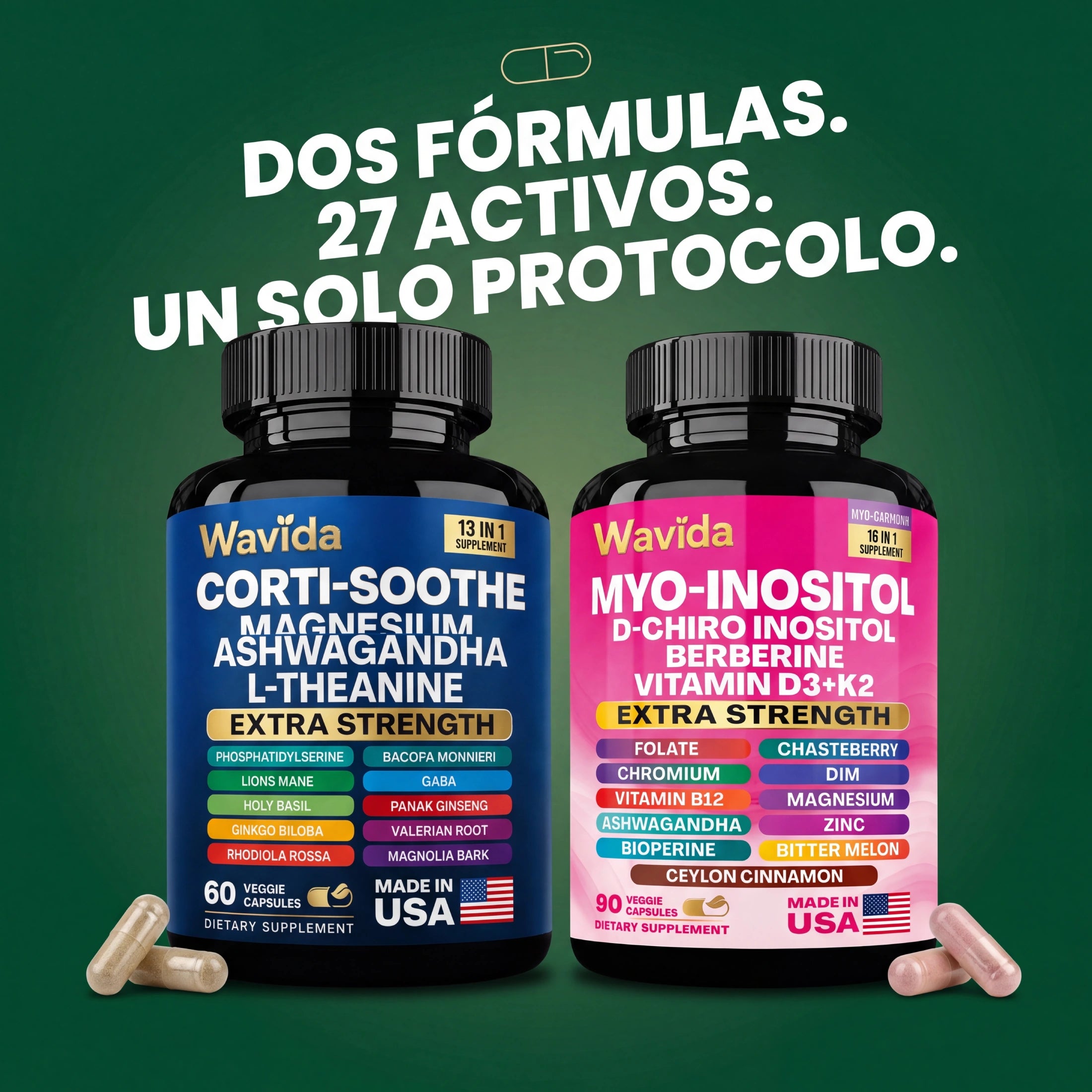Protocolo Calma — Equilibrio de Cortisol y Bienestar Hormonal