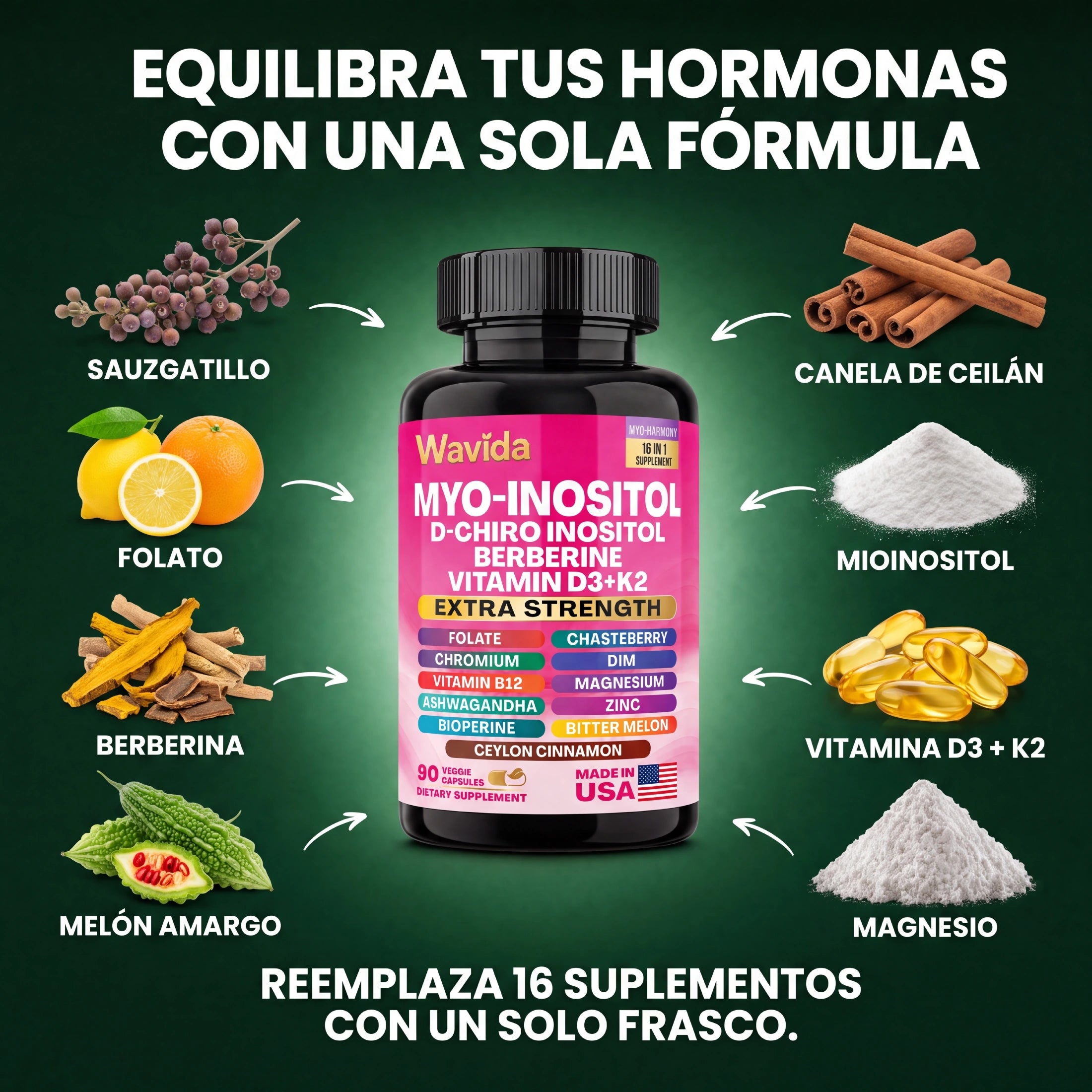Protocolo Calma — Equilibrio de Cortisol y Bienestar Hormonal