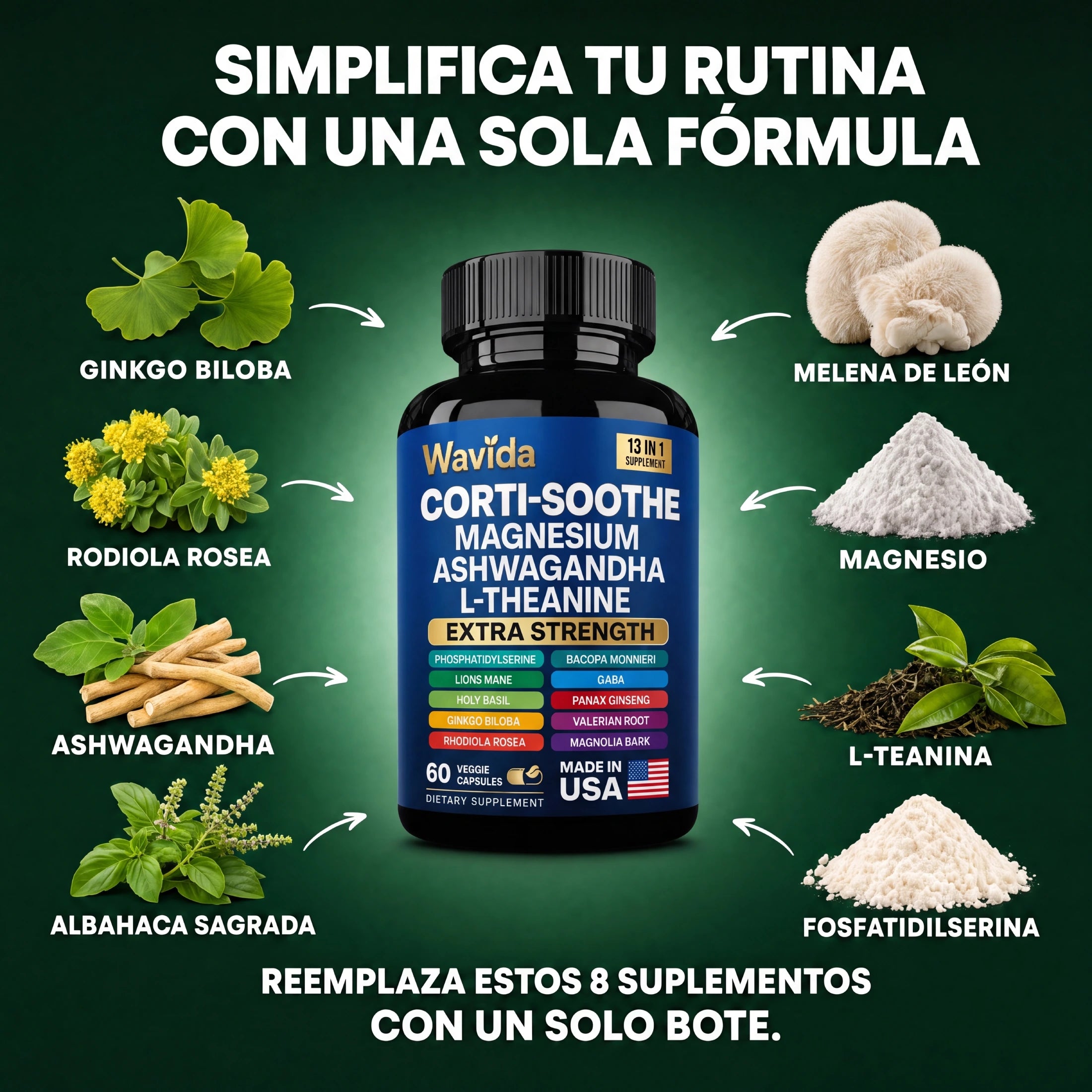Protocolo Calma — Equilibrio de Cortisol y Bienestar Hormonal